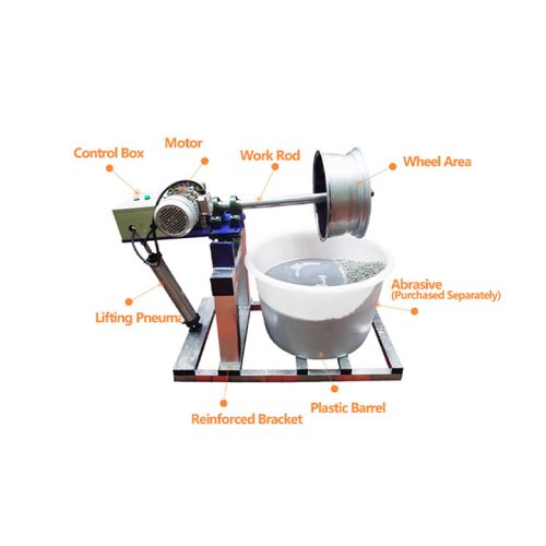 汽车轮毂抛光机6